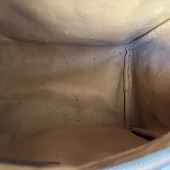 GUCCI Boston Bag $1295 Monogram Canvas, Dark Brown Leather Trim & Green-Red Web - Picture 11 of 17